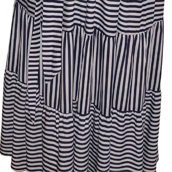 TORRID- Navy & White -Striped Sleeveless Maxi Dress ~ NWT!! - Picture 10 of 14